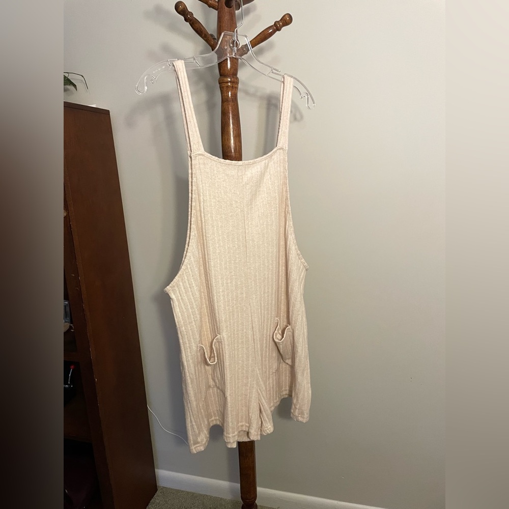 Women's Cream Romper